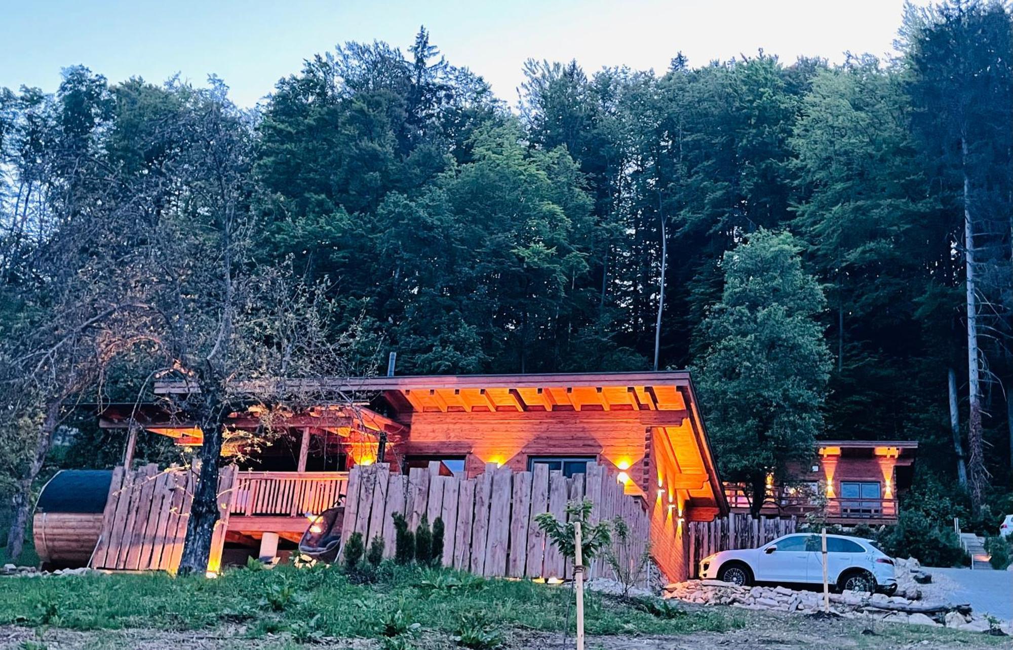 Romantikchalet Vorra Buitenkant foto